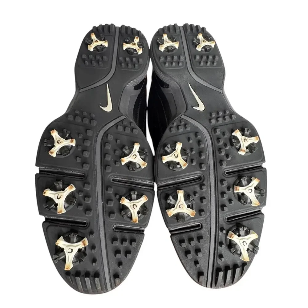 Nike Golf Durasport III Black Spiked Golf Shoes 2015 Size 10 Leather